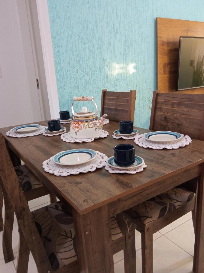 Apartamento Praia Coroa Vermelha Com Churrasqueira サンタ・クルース・カブラーリア エクステリア 写真